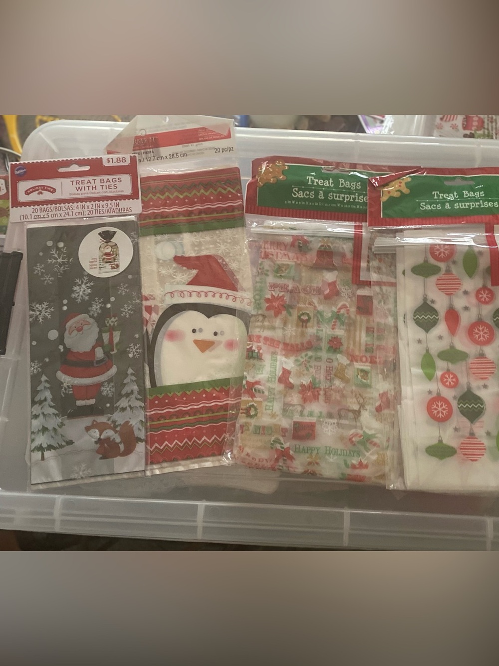 Holiday Treat Bags Lot of 11
